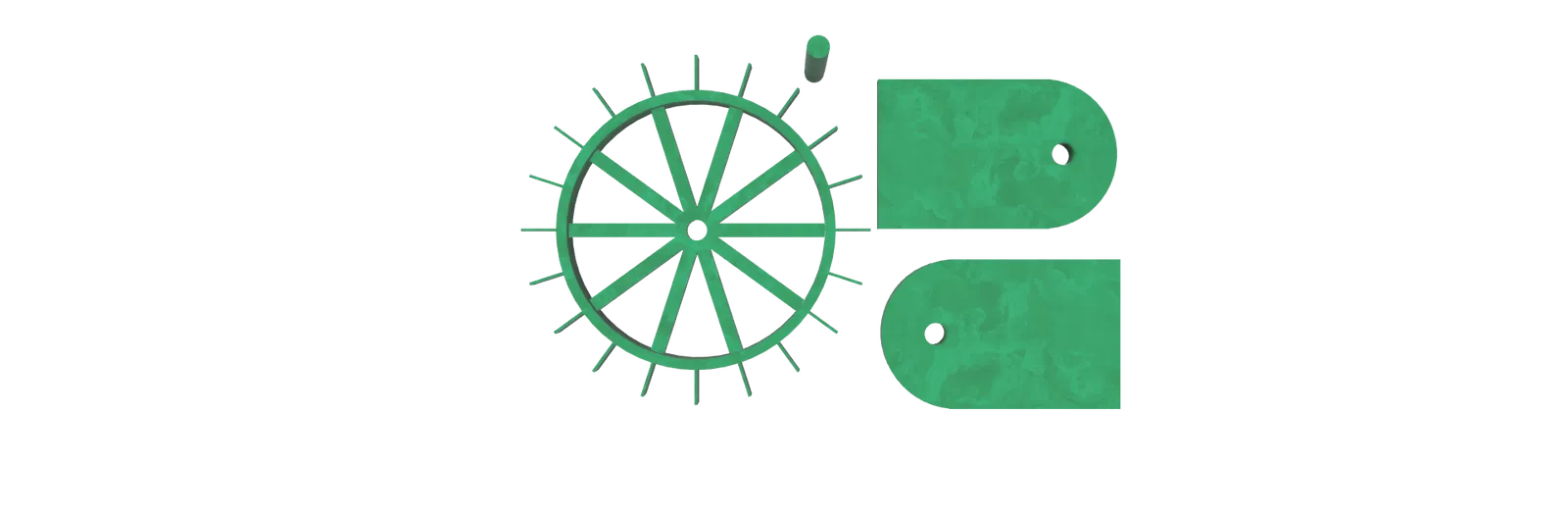 Bánh Xe Nước Trang Trí Hồ Cá Quay Tít - Image 8