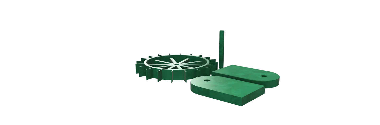 Bánh Xe Nước Trang Trí Hồ Cá Quay Tít - Image 9