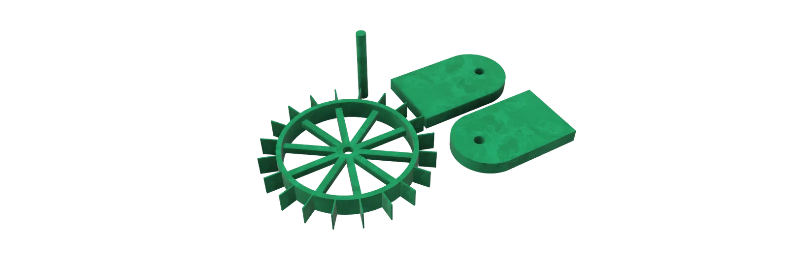 Bánh Xe Nước Trang Trí Hồ Cá Quay Tít - Image 10