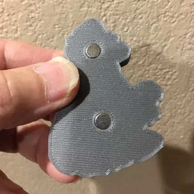 Nam Châm Hình Poodle