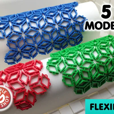 Mô hình Lưới Kim Cương Linh Hoạt ⬨ 5 Mẫu