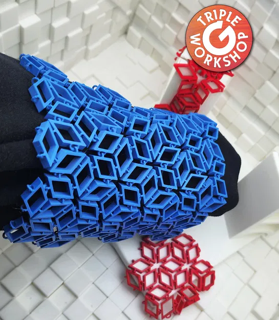 Mô hình Lưới Kim Cương Linh Hoạt ⬨ 5 Mẫu - Image 2