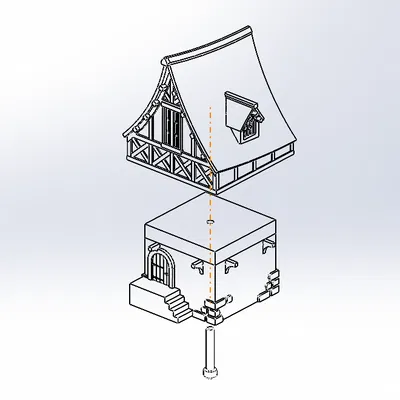 Ngôi nhà Thời Trung Cổ Nhỏ