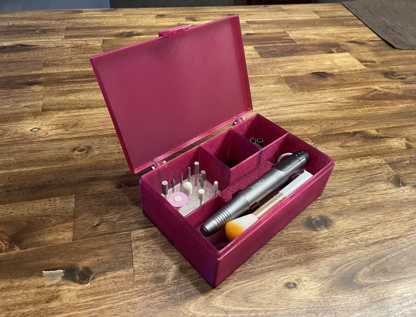 Hộp Đựng Máy Mài Móng "COSLUS" - Image 1