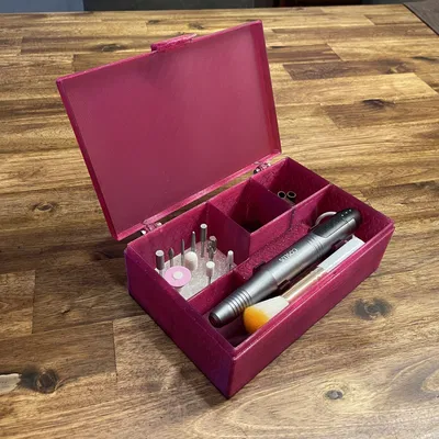 Hộp Đựng Máy Mài Móng "COSLUS"