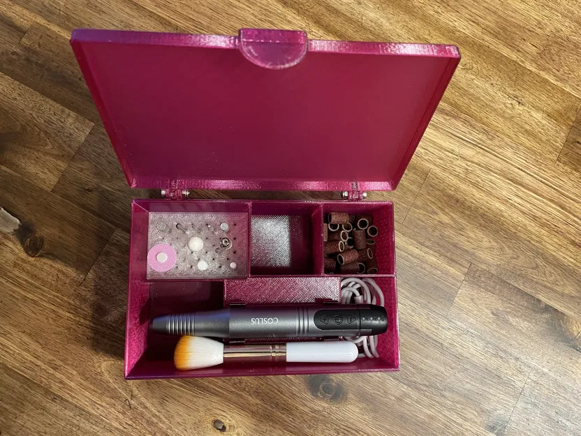 Hộp Đựng Máy Mài Móng "COSLUS" - Image 2