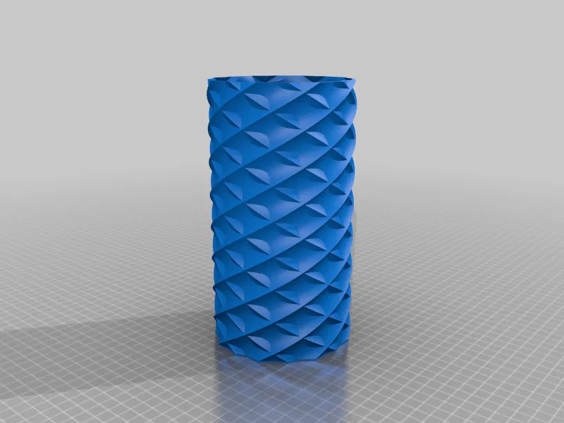 Mẫu Bình Hoa (Vase) Xoắn Ốc Độc Đáo - Image 2