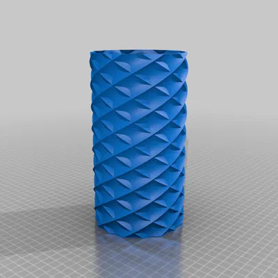 Mẫu Bình Hoa (Vase) Xoắn Ốc Độc Đáo