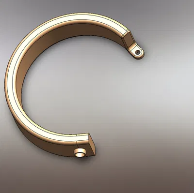 Ống Bourdon - Cảm biến Áp suất/Chân không Tự Chế