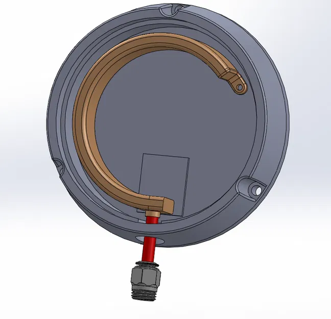 Ống Bourdon - Cảm biến Áp suất/Chân không Tự Chế - Image 2