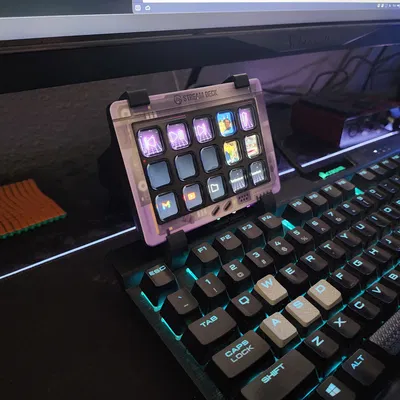 Gắn Stream Deck MK2 Lên Bàn Phím Corsair K70 Mk.2