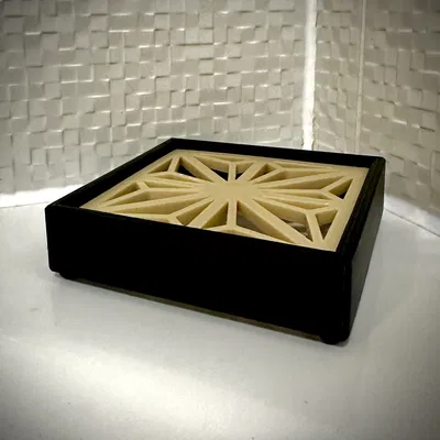 Hộp Đựng Xà Phòng Phong Cách Kumiko Nhật Bản