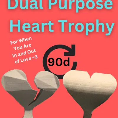 Cúp Trái Tim 2 Mặt Khi Yêu Và Khi Hết Yêu <3