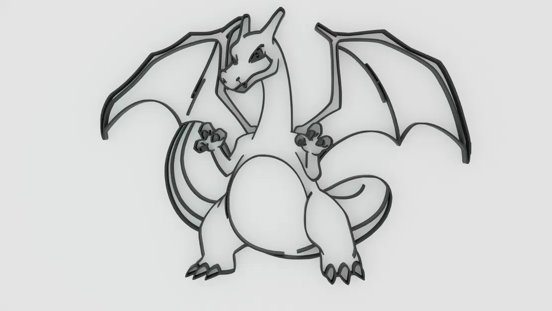 Tranh Charizard - Image 1