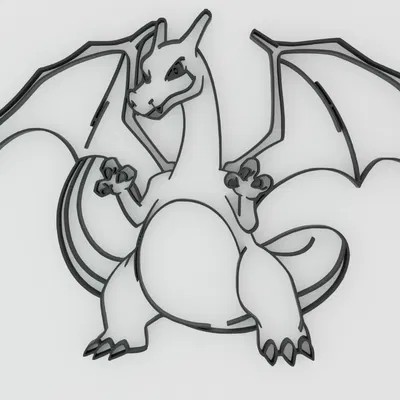 Tranh Charizard