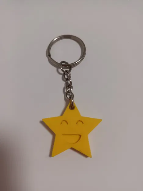 Móc Khóa Ngôi Sao Dễ Thương - Keychain Cute Star - Image 1