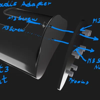 Bộ chuyển đổi tai nghe Quest 3 cho Ikea Skadis