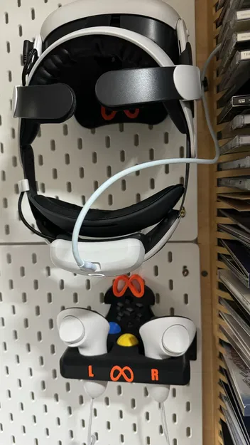 Bộ chuyển đổi tai nghe Quest 3 cho Ikea Skadis - Image 10