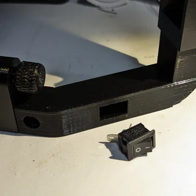 Chế Cánh Tay Cho Thanh Đèn LED Đứng