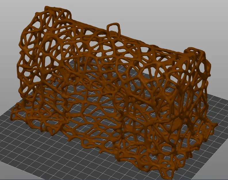 Krusty Krab trang trí bể cá phong cách Voronoi - Image 1