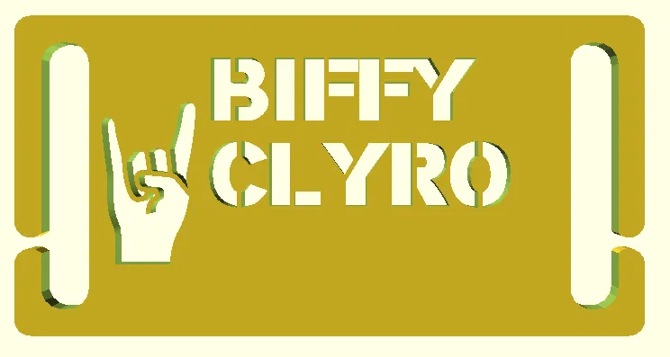 Patch/Bảng Tên MOLLE Tùy Chỉnh - Chữ & SVG - OpenSCAD - Image 2