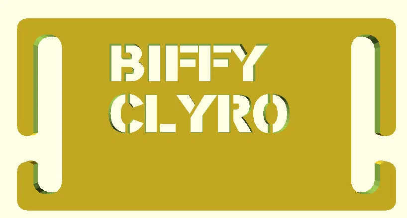 Patch/Bảng Tên MOLLE Tùy Chỉnh - Chữ & SVG - OpenSCAD - Image 3