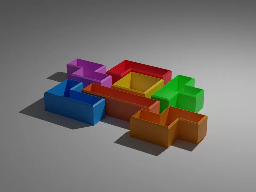 Khuôn Cắt Bánh Hình Tetris - Image 1