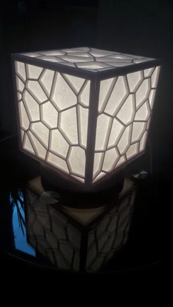 Đèn Voronoi - Đèn Pha Lê Hình Khối - Image 2