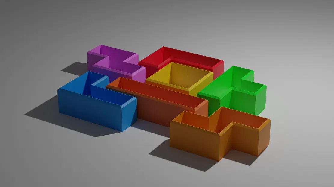 Khuôn Cắt Bánh Hình Tetris - Image 2