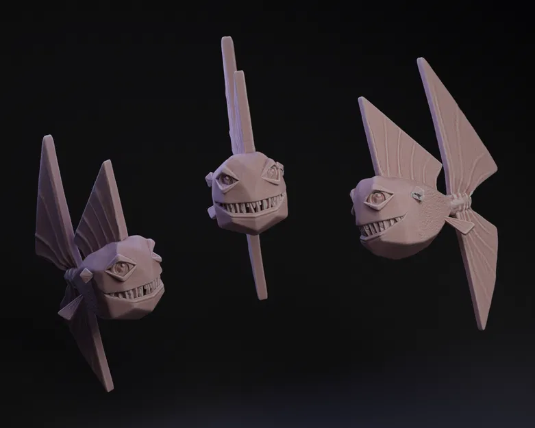 Cá Hổ Phong Cách Hoạt Hình - Image 1