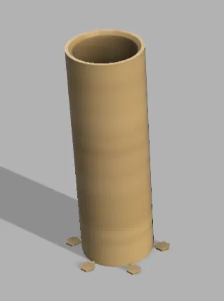 Adapter gắn trục giữ cuộn chỉ Prusa cho cuộn chỉ bìa carton - Image 1