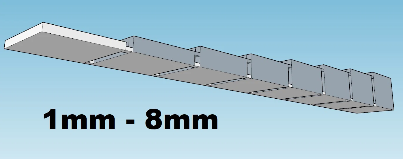 Tấm Cân Chỉnh Đồ Nội Thất 1-8mm - Image 2