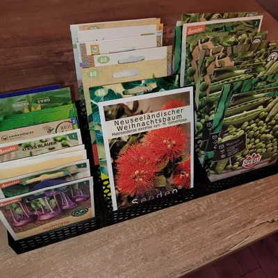 Hộp Tổ Chức Hạt Giống / Gia Vị Chia Ngăn Linh Hoạt, Low Poly, Kết Nối Được