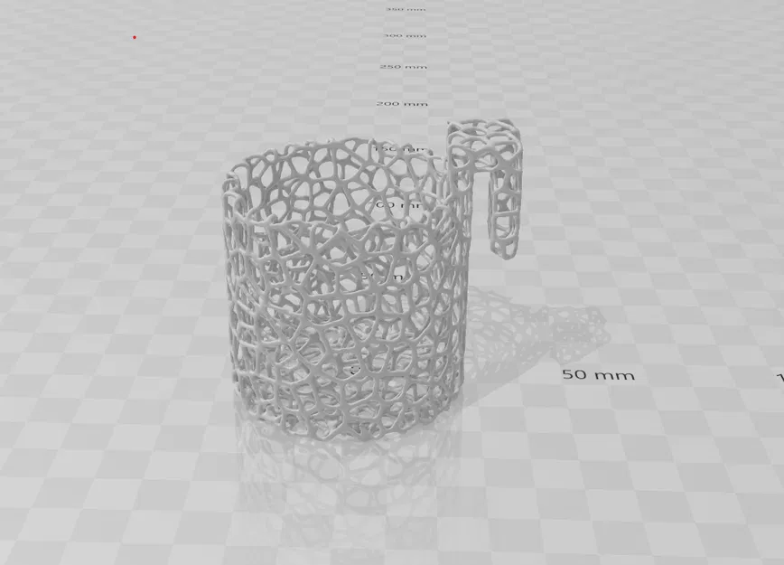 Giá đỡ cây/dâu tây theo hình dạng Voronoi - Image 1