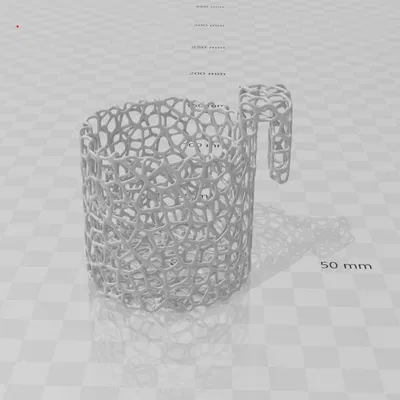 Giá đỡ cây/dâu tây theo hình dạng Voronoi