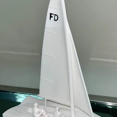 Mô hình thuyền buồm Flying Dutchman