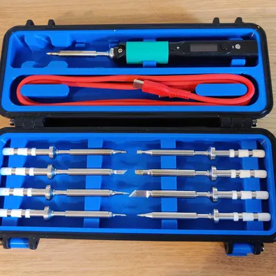 Khay Đựng Bộ Đầu Kim Pinecil Loại Ngắn