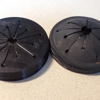 Chắn Rác Máy Ép Rác 3D