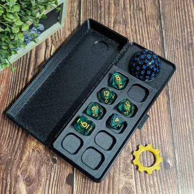 Hộp Đựng Xúc Xắc D&D In Liền