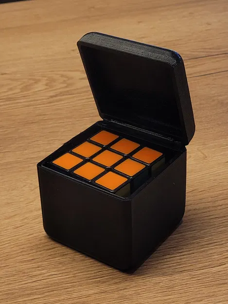 Hộp vuông có nắp bản lề - Image 2