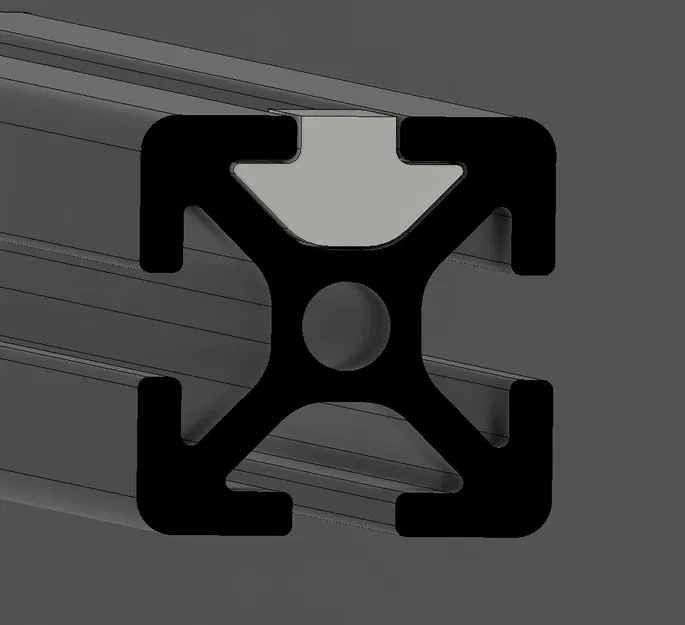 Ender 3 v2 - T Đai Ốc Nhôm (Phần Đế Để Thiết Kế) - Image 1