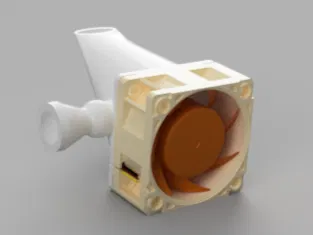 Bộ Hút Khói Kẹp Giữ Hàn Thứ Ba Quạt 4020 - Image 1