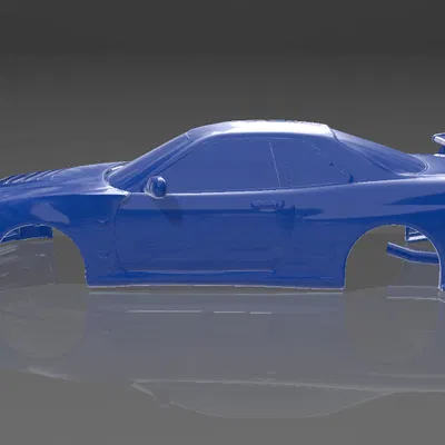 Vỏ Xe RC Open Z V16 Nissan Skyline R34 V-Spec 94mm