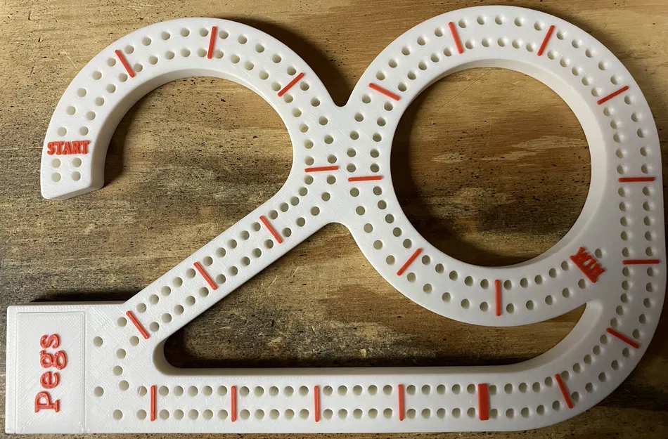 Bàn Cờ Cribbage Hình Số 29 Độc Đáo - Image 1