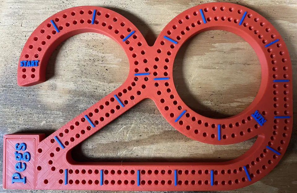 Bàn Cờ Cribbage Hình Số 29 Độc Đáo - Image 4