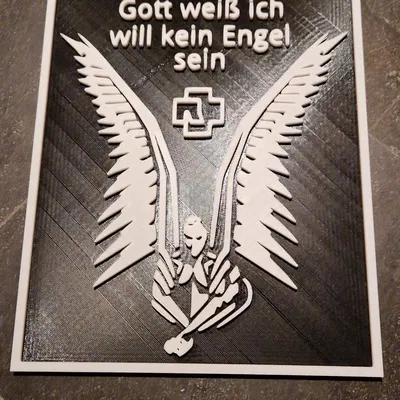 Mô hình Thiên thần Rammstein Treo Tường