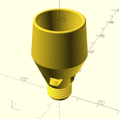 Đầu Phun Venturi Cho Adapter Máy Nén Khí Ren M12x1.25
