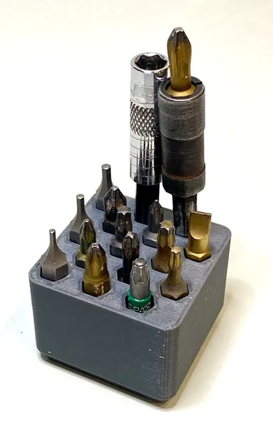 Hộp Gridfinity Dành Cho Mũi Khoan - Image 1