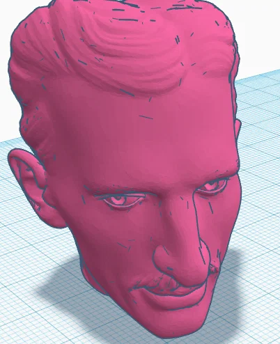 Mô hình Nickola Tesla Đầu Lắc - Image 3