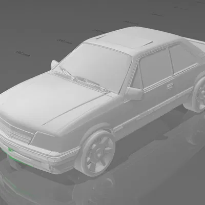 Vỏ Xe Chevrolet Monza Classic 500 Open Z V16 Tỷ Lệ 94mm